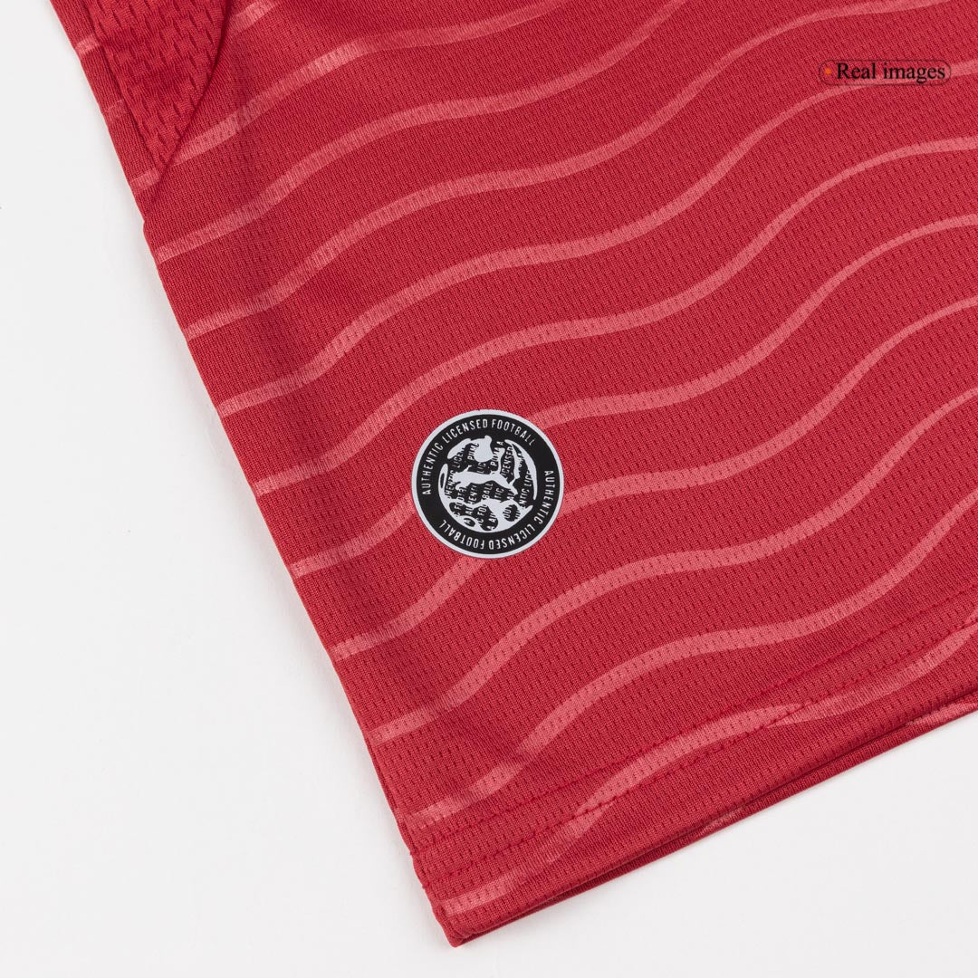 Portugal Domicile Maillot Kit 2026 Enfant Rouge