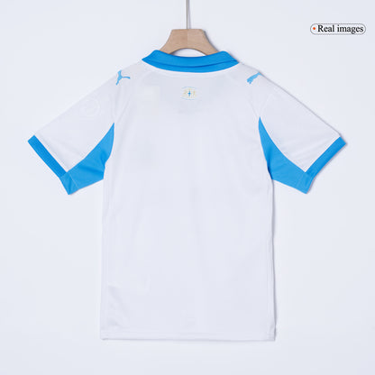 Olympique de Marseille Domicile Maillot Kit 2025/26 Enfant Blanc