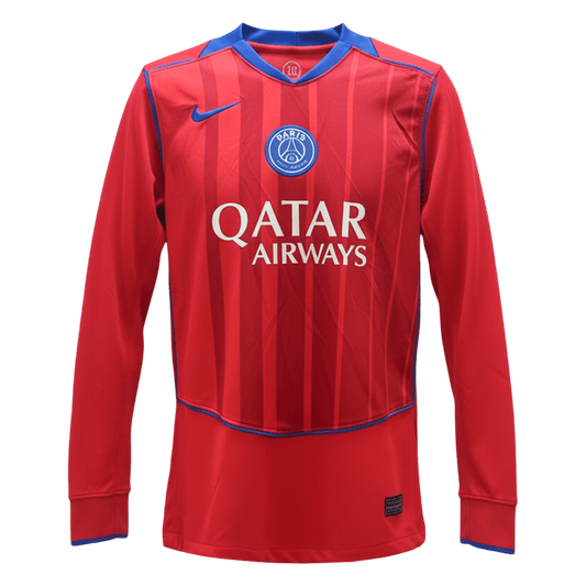 Les Parisiens Maillot Manches Longues 2025/26 Rouge