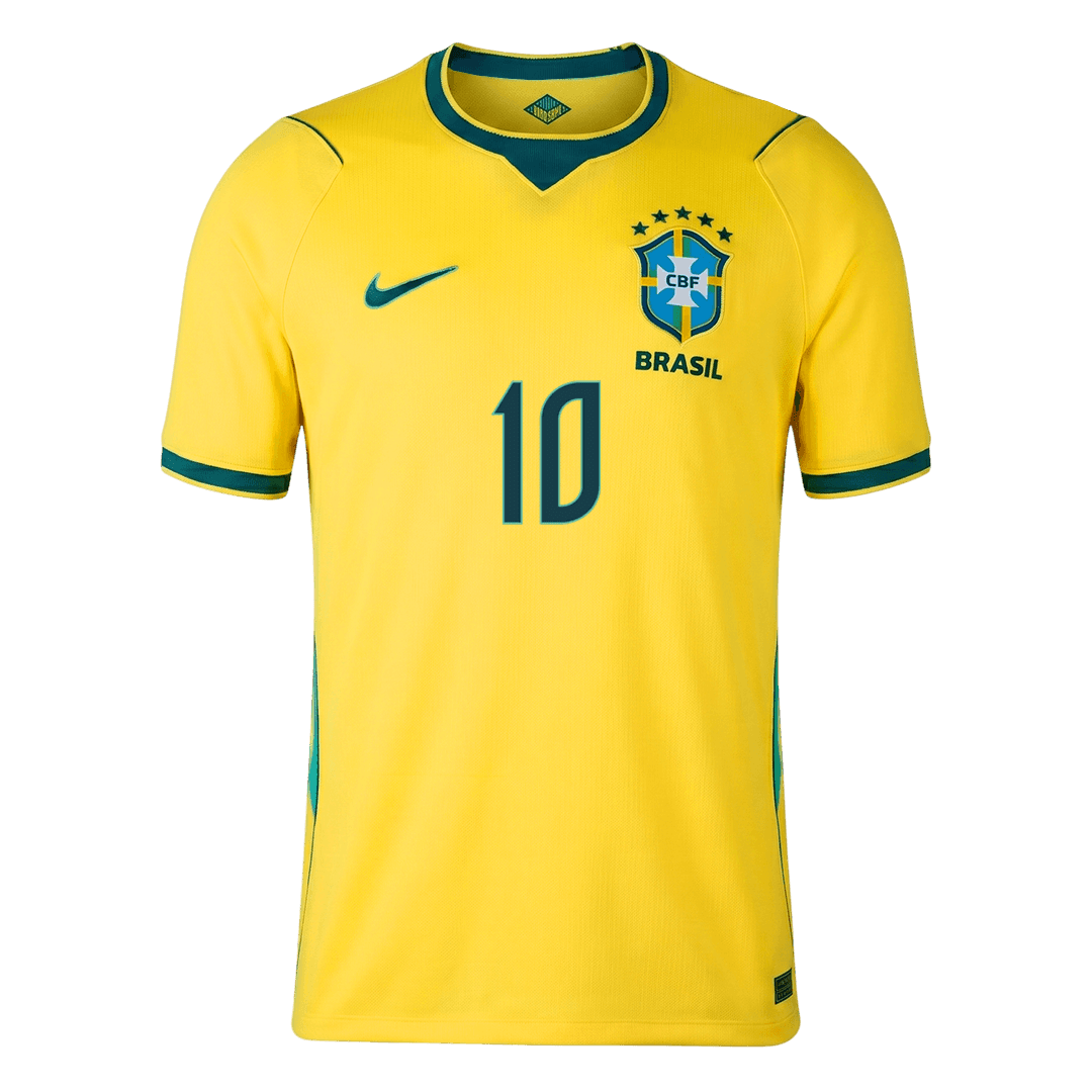 NEYMAR JR. #10 Brésil Domicile Maillot 2026 Jaune
