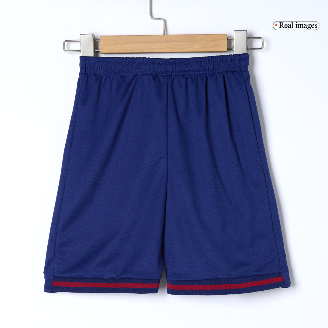 Kids Barcelone Domicile Maillot Kit 2025/26 Rouge&Bleu - Super
