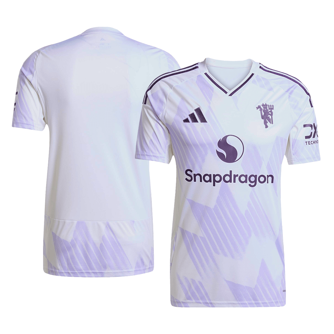 Manchester United Extérieur Maillot 2025/26 Blanc