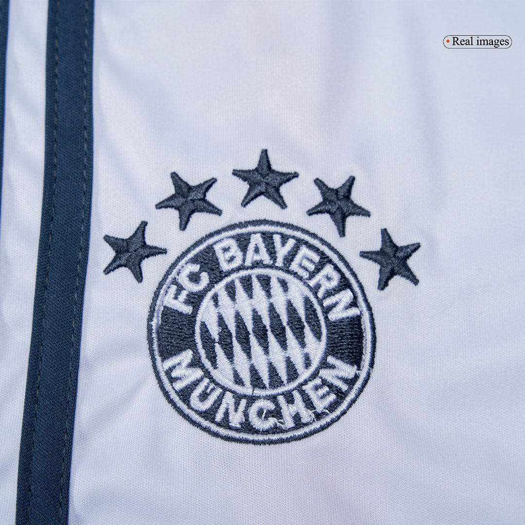 Bayern Munich Extérieur Maillot Kit 2025/26 Enfant Blanc