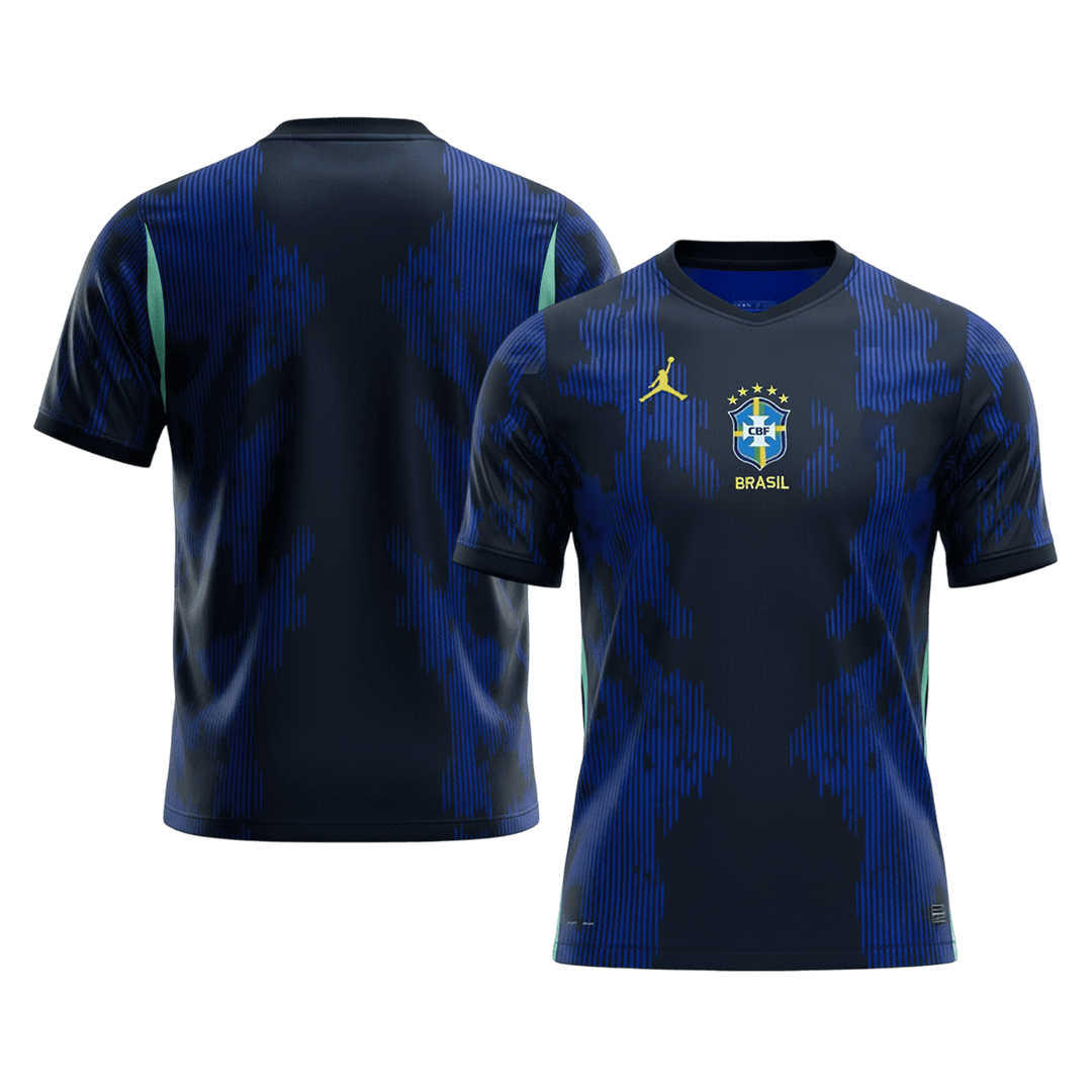 Brésil Extérieur Maillot 2026 Bleu marine