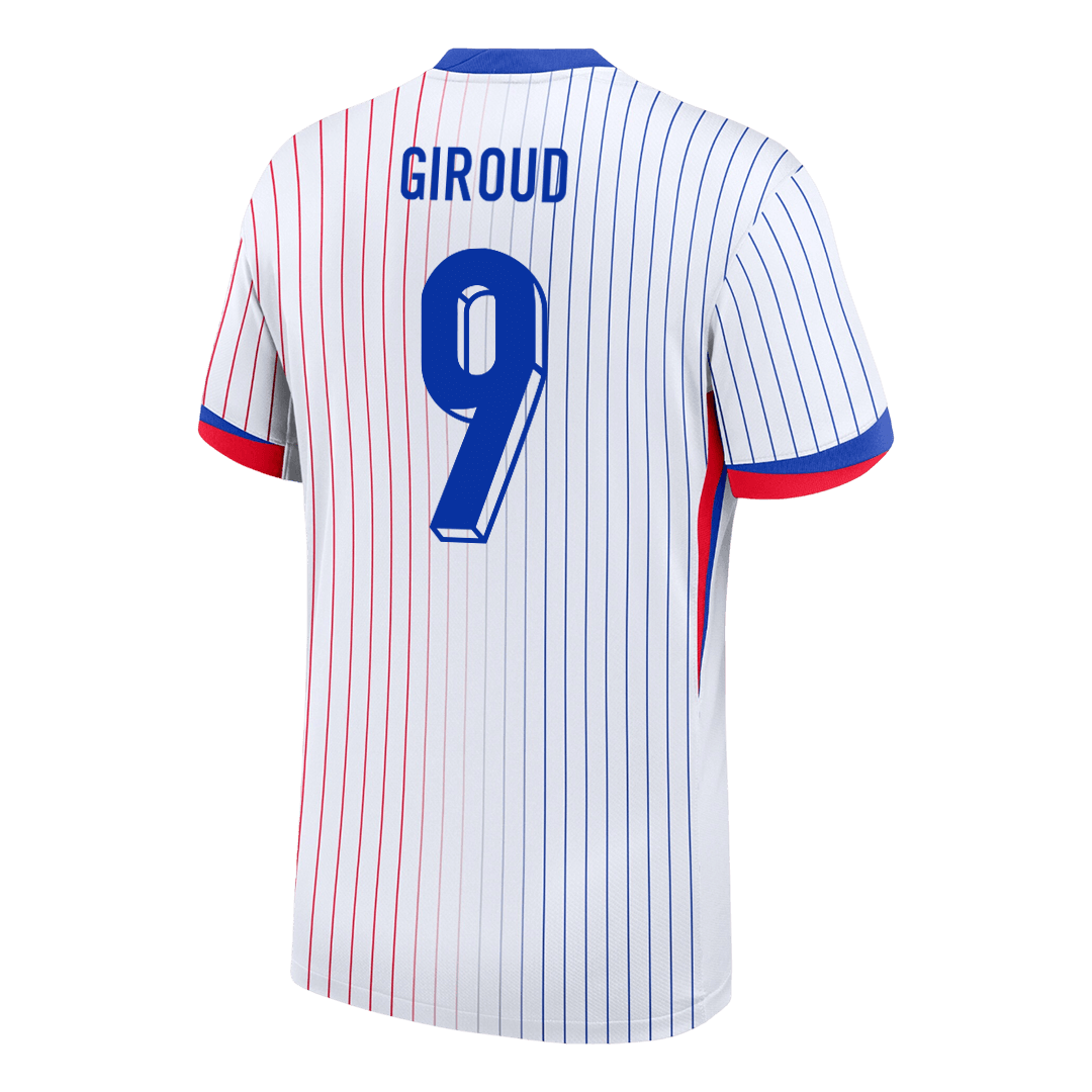 GIROUD #9 France Extérieur Maillot 2024 Blanc