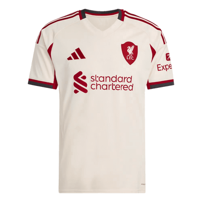 ISAK #9 Liverpool Extérieur Maillot 2025/26 Blanc