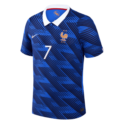 DEMBELE #7 France Domicile Maillot 2026 Bleu Joueur