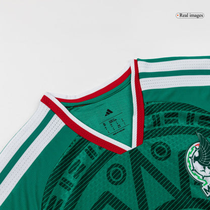 Raúl #9 Mexique Domicile Maillot 2026 Vert Joueur