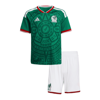 Mexique Domicile Maillot Kit 2026 Enfant Vert