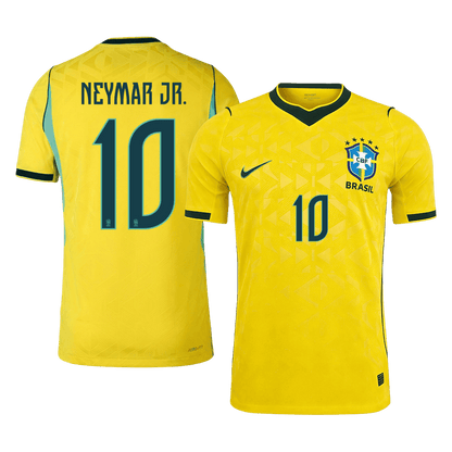 NEYMAR JR. #10 Brésil Domicile Maillot 2026 Jaune Joueur