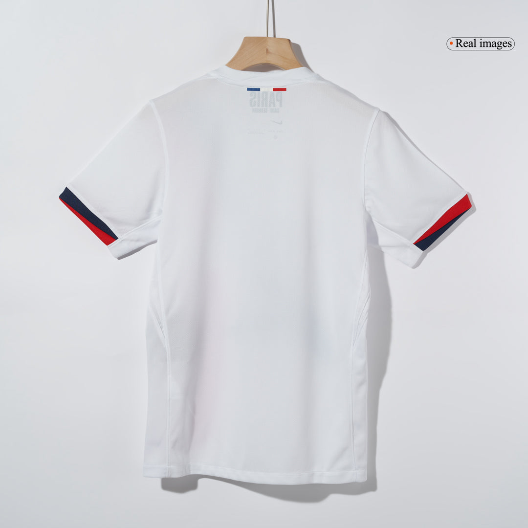 KVARATSKHELIA #7 Les Parisiens Extérieur Maillot 2024/25 Blanc
