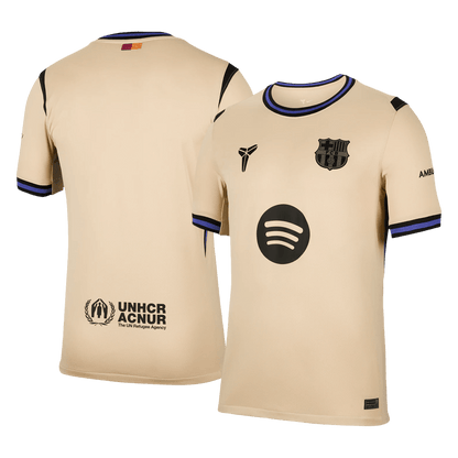 Barcelone Extérieur Maillot 2025/26 Jaune