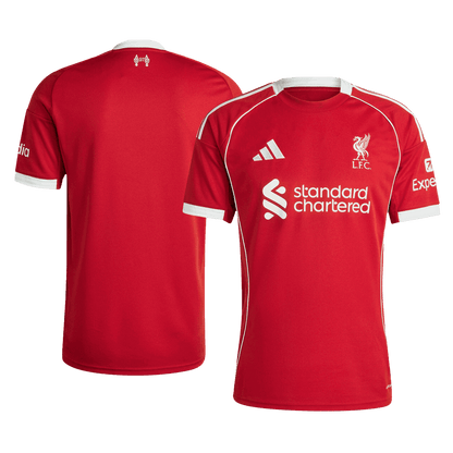 Liverpool Domicile Maillot 2025/26 Rouge