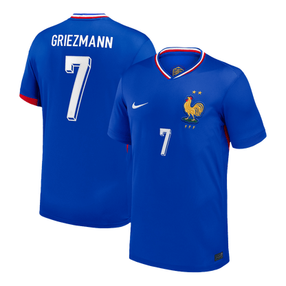 GRIEZMANN #7 France Domicile Maillot 2024 Bleu