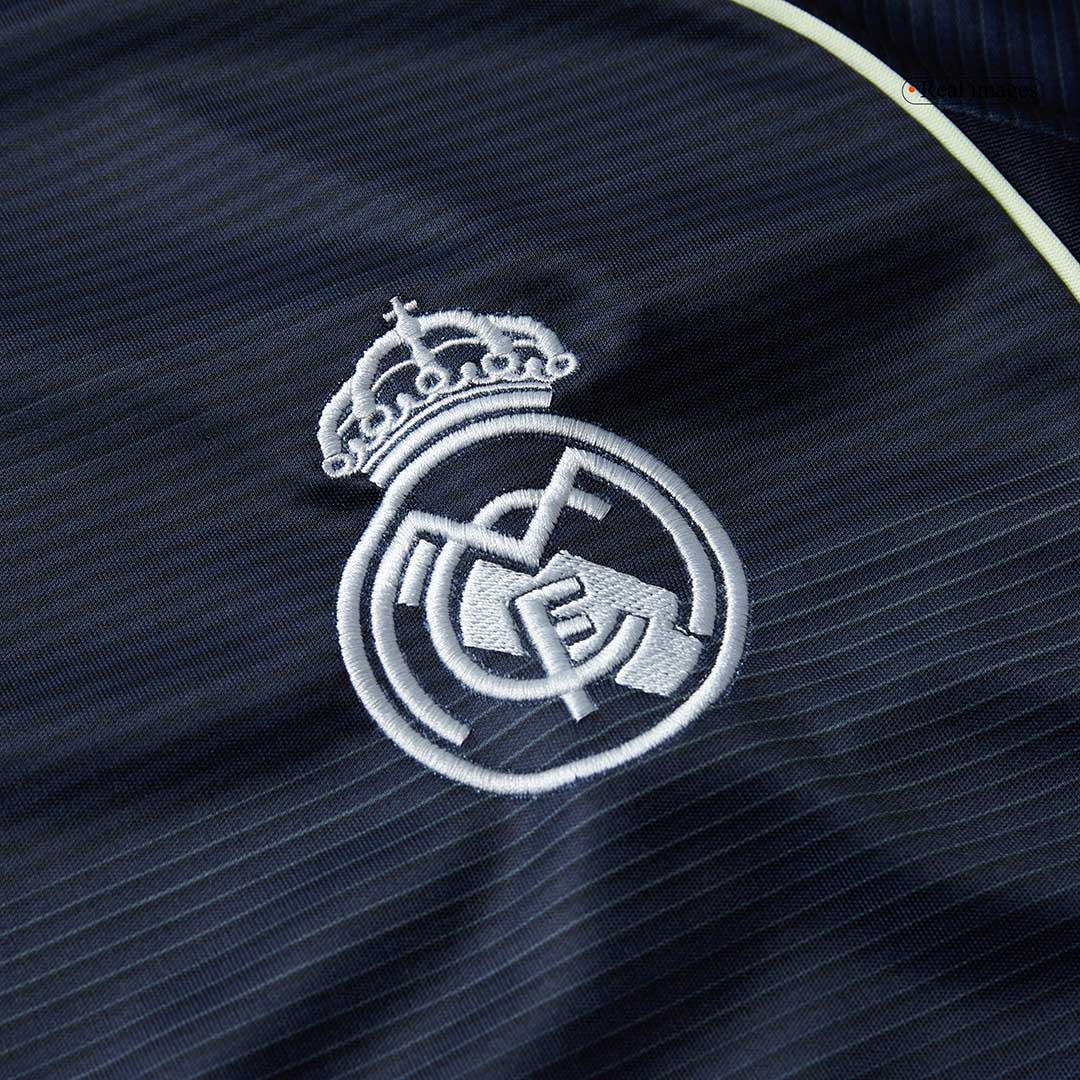 Real Madrid Extérieur Maillot Manches Longues 2025/26 Bleu marine