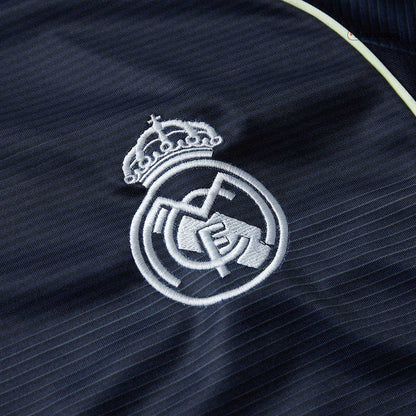 Real Madrid Extérieur Maillot Manches Longues 2025/26 Bleu marine