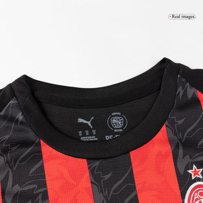 AC Milan Domicile Maillot Kit 2025/26 Enfant Rouge&Noir