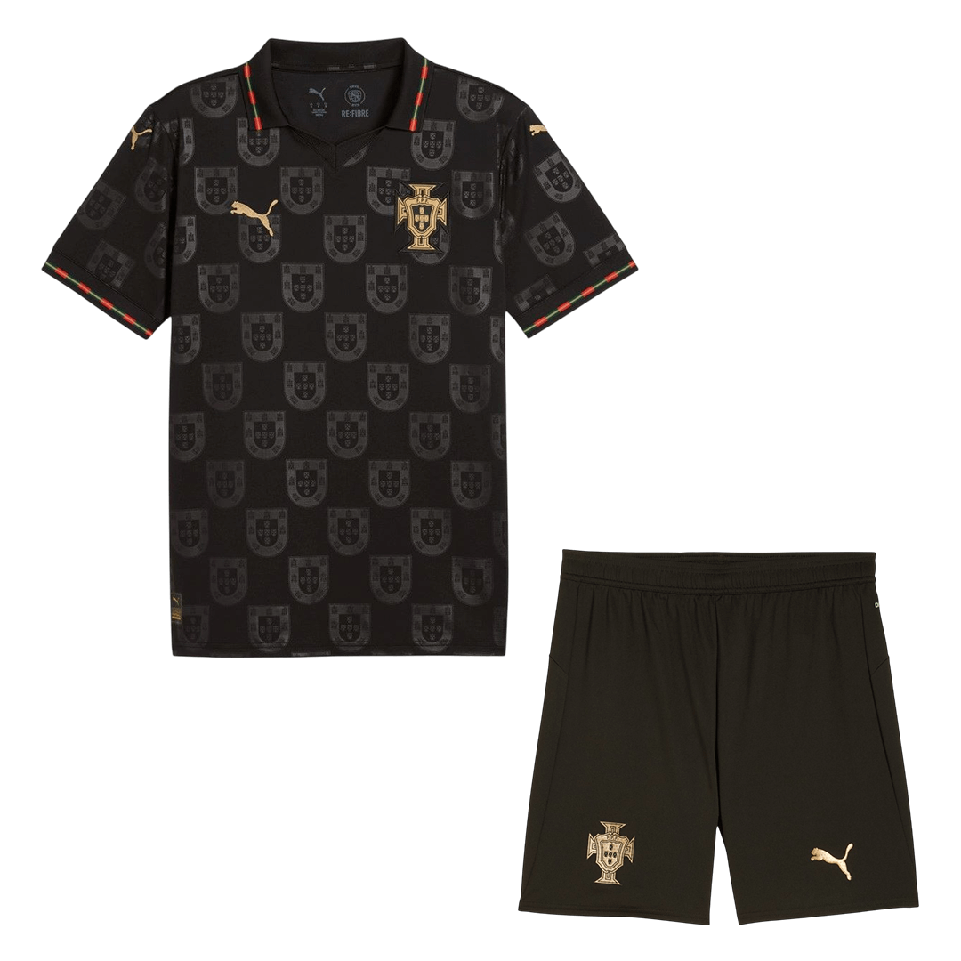 Portugal Maillot Kit 2026 Noir