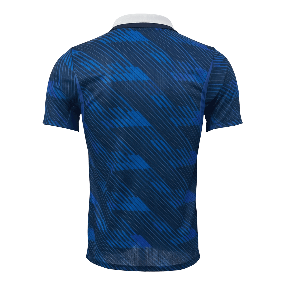 France Domicile Maillot 2026 Bleu Joueur
