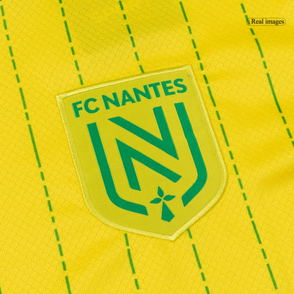 FC Nantes Domicile Maillot 2025/26 Jaune