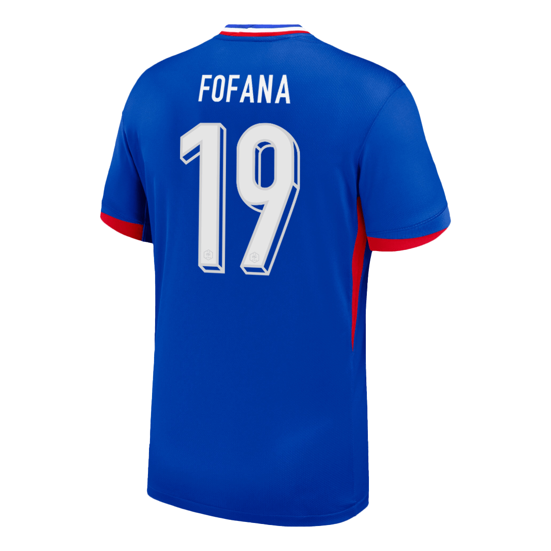 FOFANA #19 France Domicile Maillot 2024 Bleu