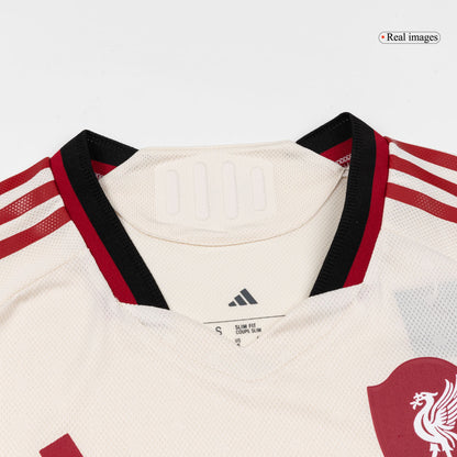 SZOBOSZLAI #8 Liverpool Extérieur Maillot 2025/26 Blanc Joueur