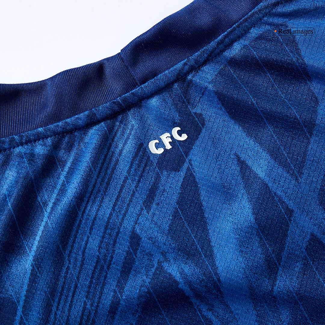 Chelsea Domicile Maillot Manches Longues 2025/26 Bleu