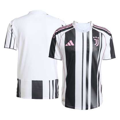 Juventus Domicile Maillot 2025/26 Noir&Blanc Joueur
