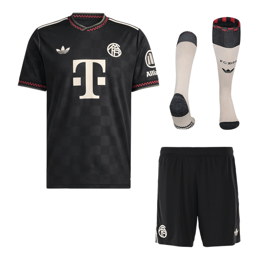 Bayern Munich Third Maillot Kit 2025/26 Noir