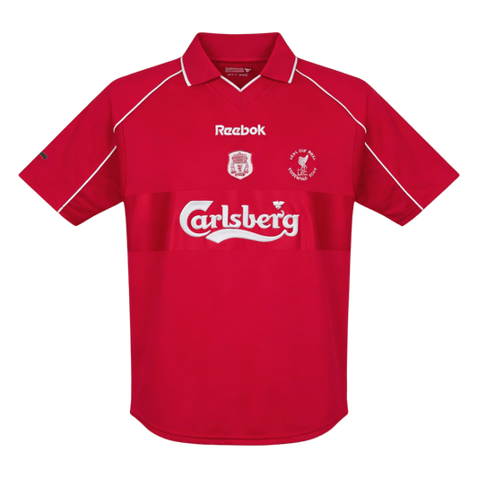 Retro Liverpool Domicile Maillot 2000/01 Rouge
