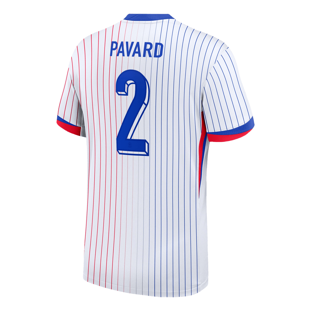 PAVARD #2 France Extérieur Maillot 2024 Blanc