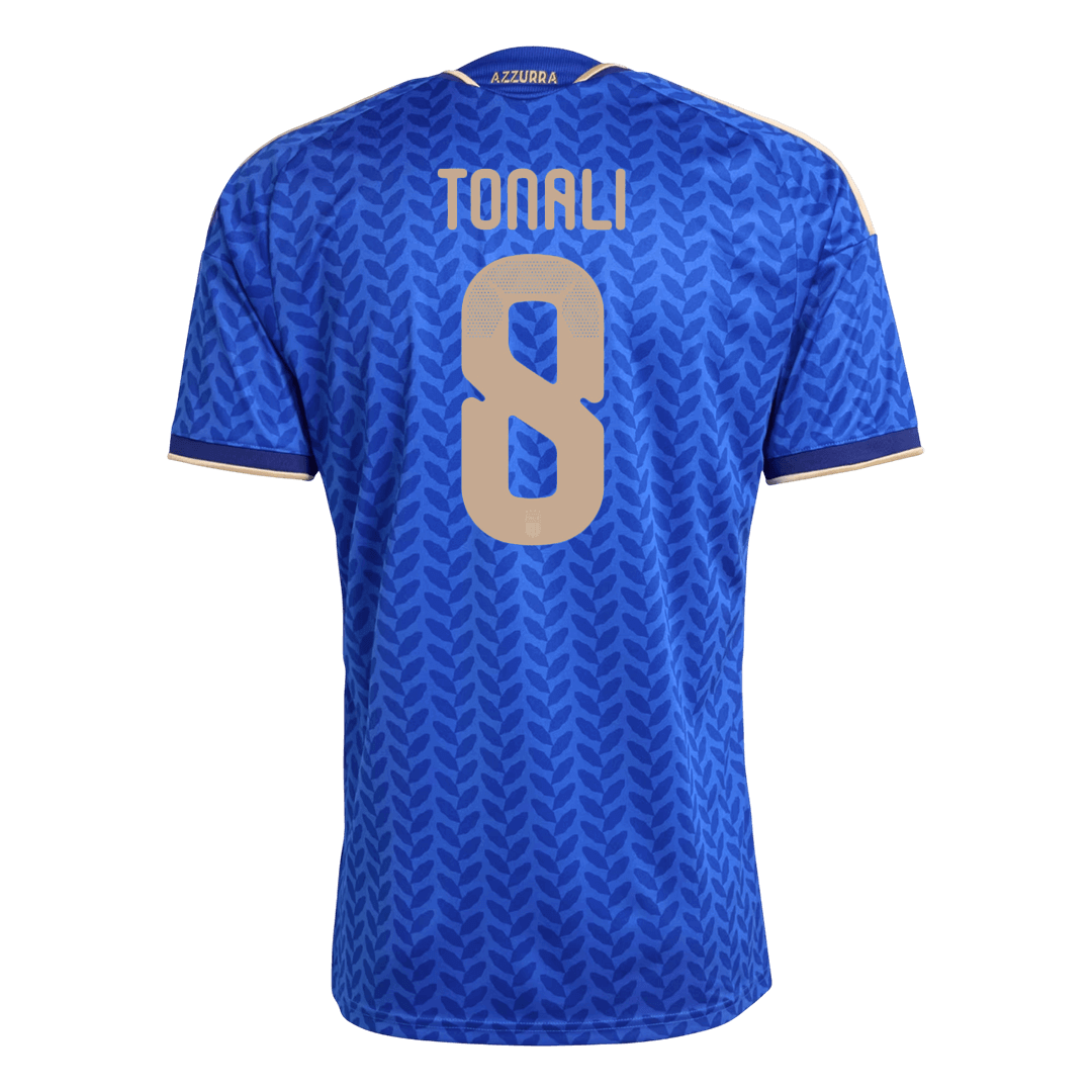 TONALI #8 Italie Domicile Maillot 2026 Bleu - Super