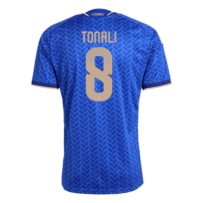 TONALI #8 Italie Domicile Maillot 2026 Bleu - Super