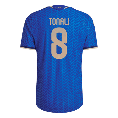 TONALI #8 Italie Domicile Maillot 2026 Bleu Joueur