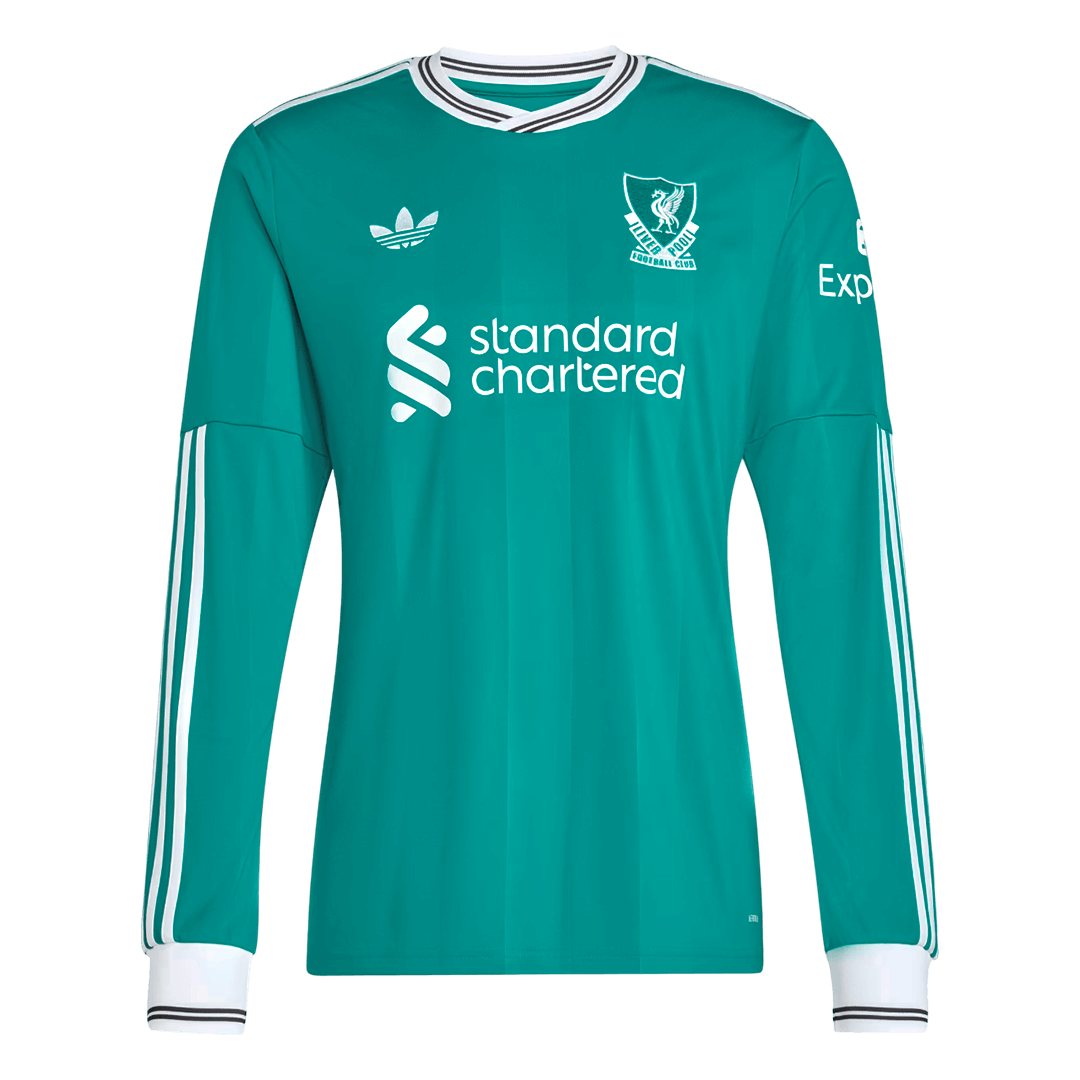 Liverpool Third Maillot Manches Longues 2025/26 Vert