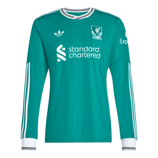 Liverpool Third Maillot Manches Longues 2025/26 Vert