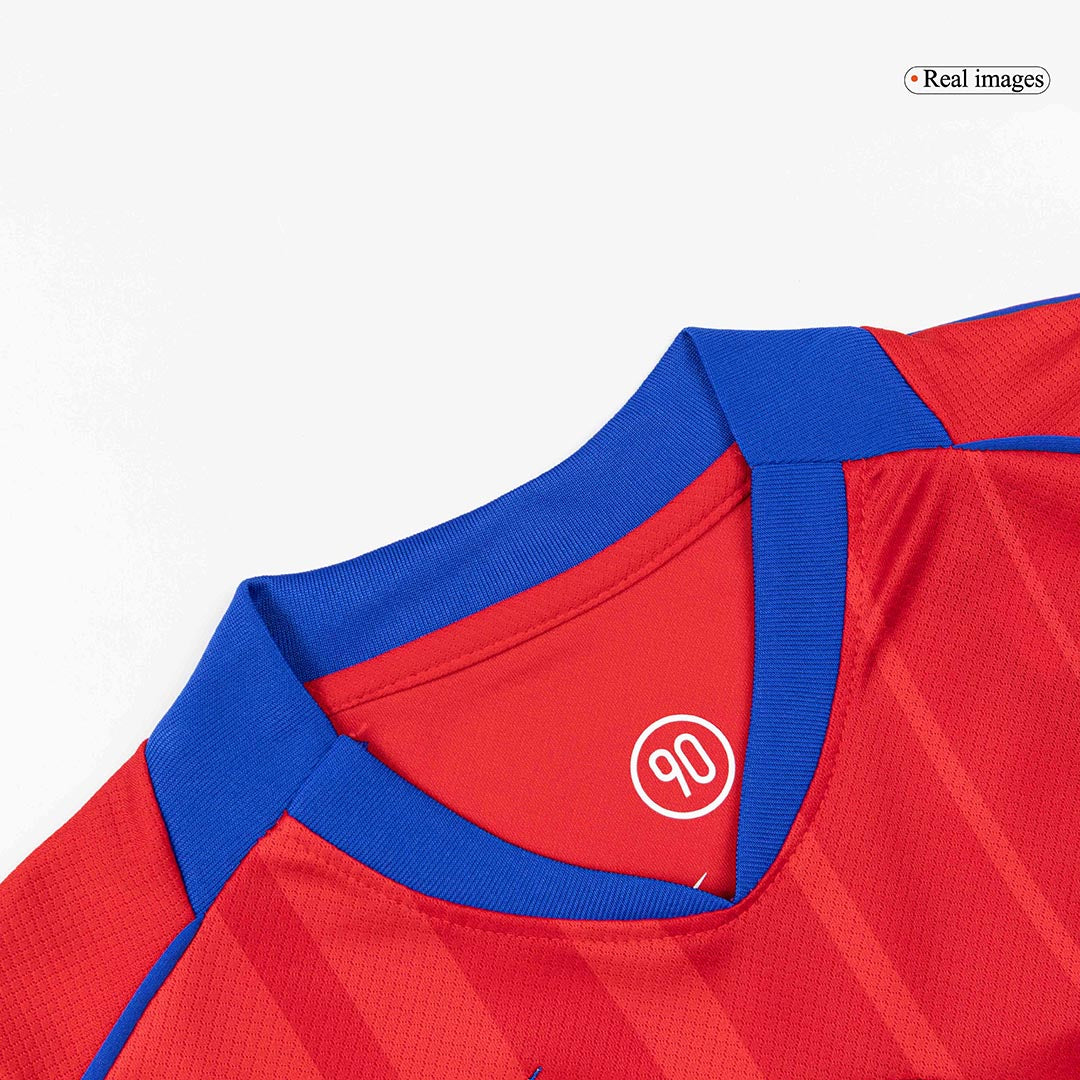 Les Parisiens Third Maillot Kit 2025/26 Enfant Rouge