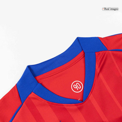Les Parisiens Third Maillot Kit 2025/26 Enfant Rouge