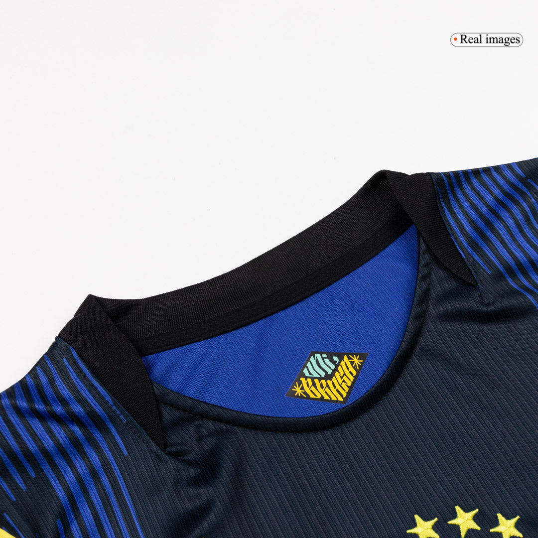 JOÃO PEDRO #22 Brésil Extérieur Maillot 2026 Bleu marine