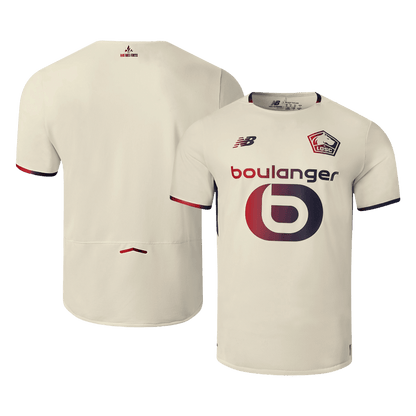 Lille OSC Extérieur Maillot 2025/26 Beige