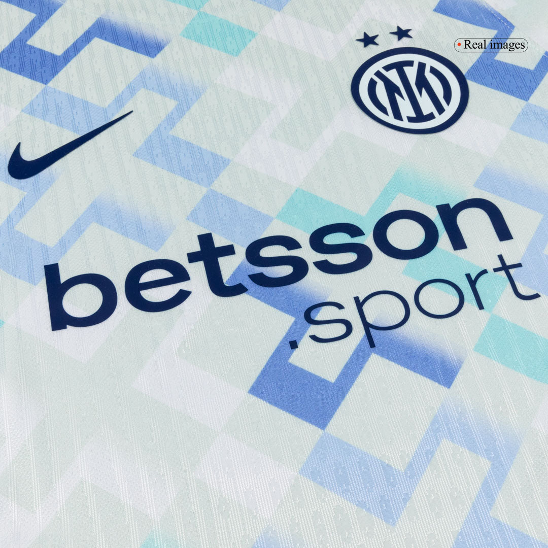 Inter Milan Extérieur Maillot 2025/26 Bleu Joueur