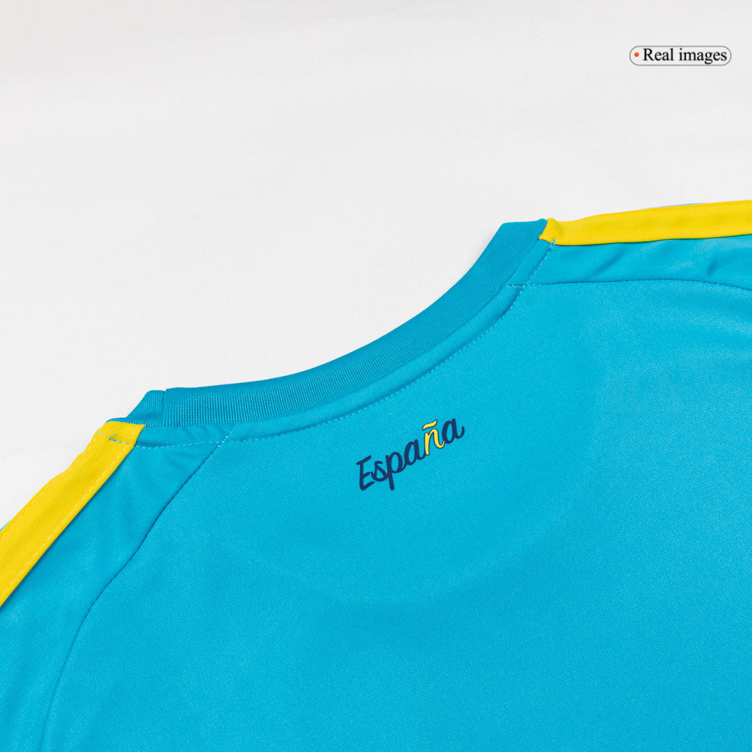 Espagne Gardien Maillot 2026 Bleu