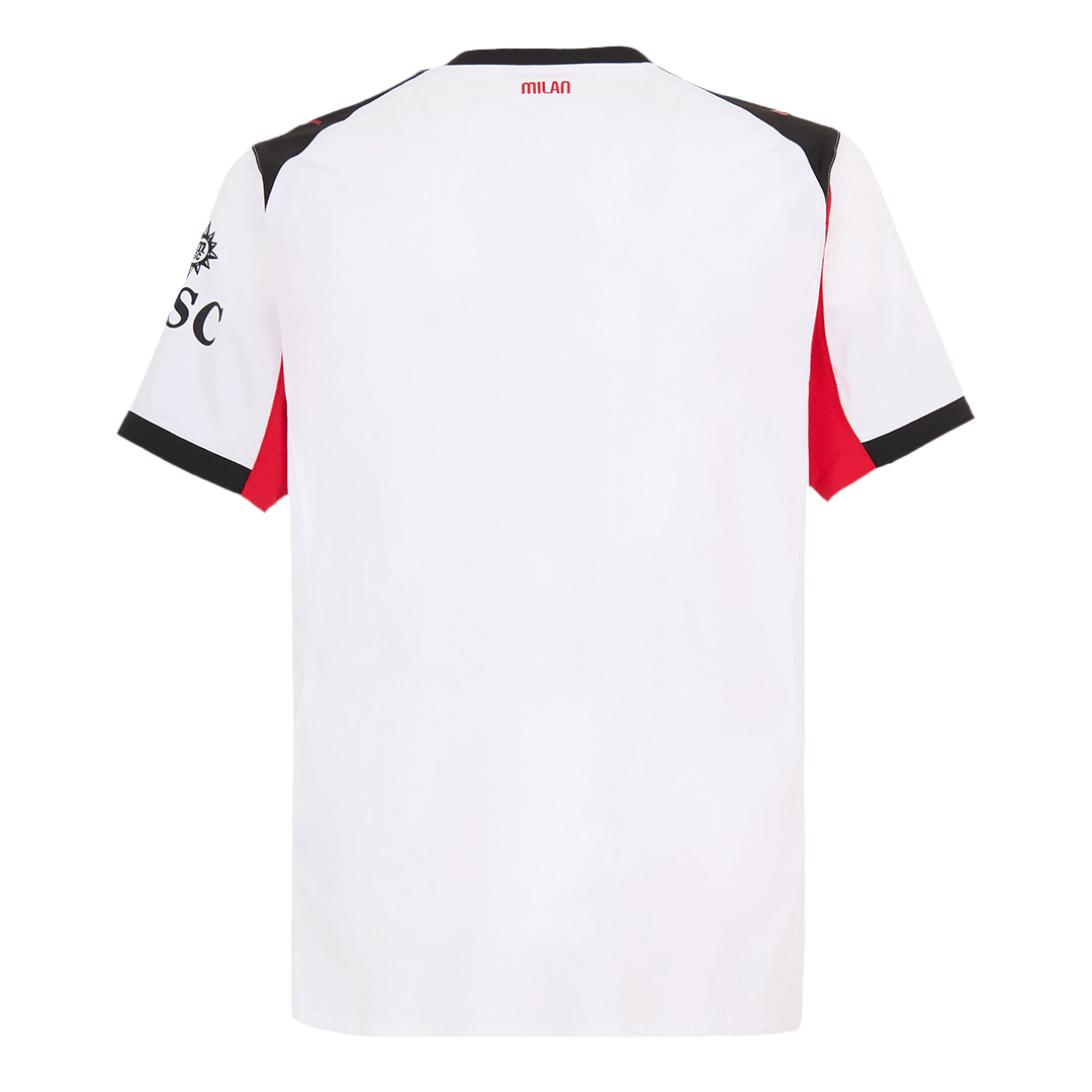 AC Milan Extérieur Maillot 2025/26 Blanc Joueur