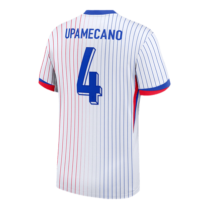 UPAMECANO #4 France Extérieur Maillot 2024 Blanc