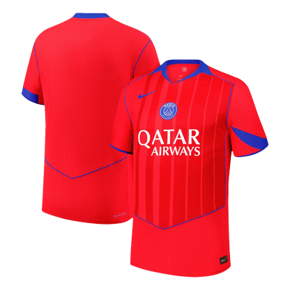 Les Parisiens Third Maillot 2025/26 Rouge Joueur