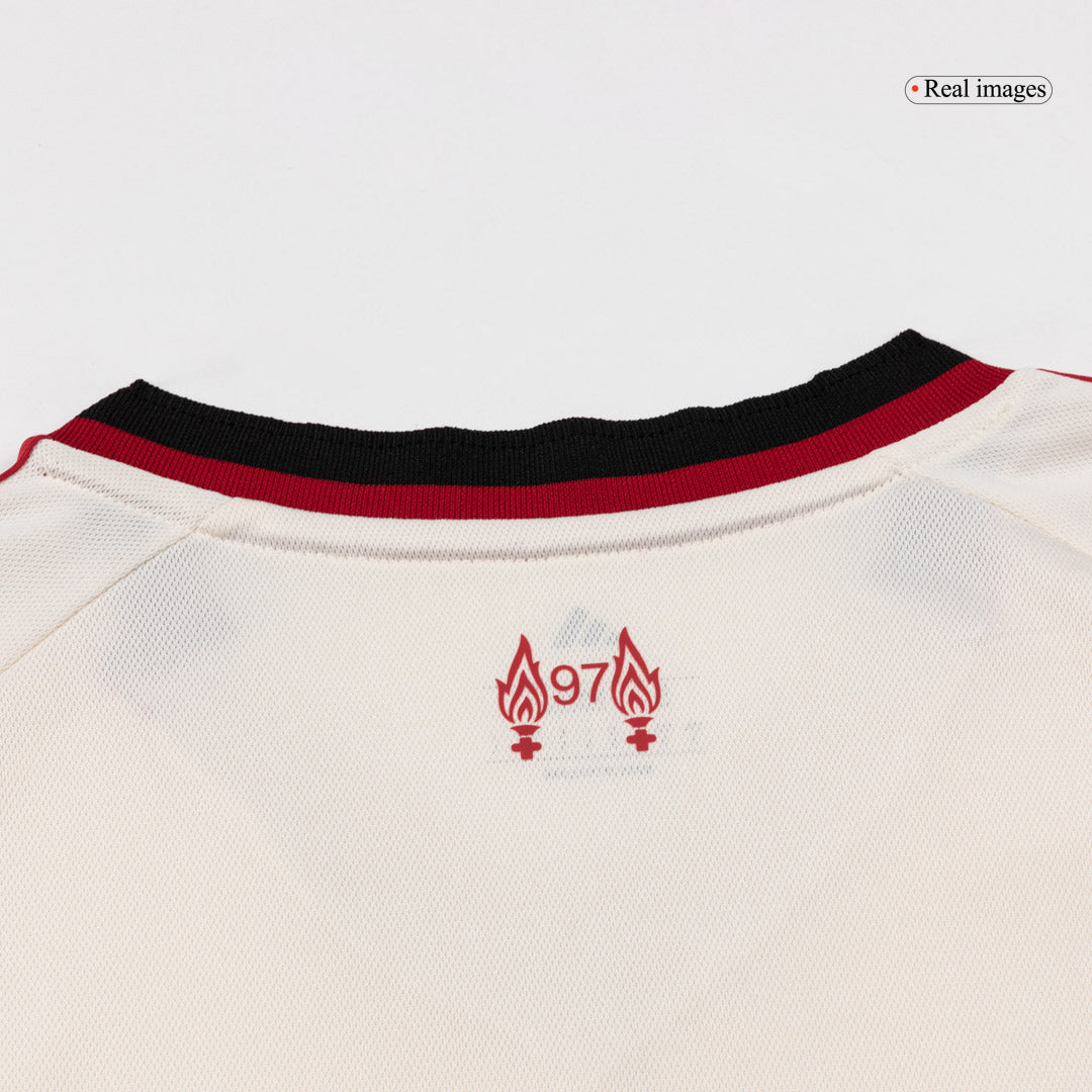 Liverpool Extérieur Maillot Kit 2025/26 Blanc
