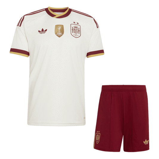 Espagne Extérieur Maillot Kit 2026 Blanc