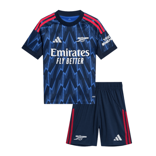 Arsenal Extérieur Maillot Kit 2025/26 Enfant Bleu
