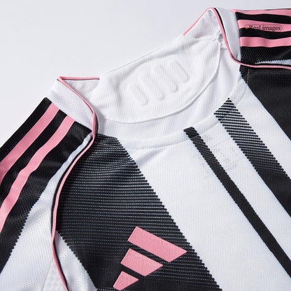 Juventus Domicile Maillot 2025/26 Noir&Blanc Joueur