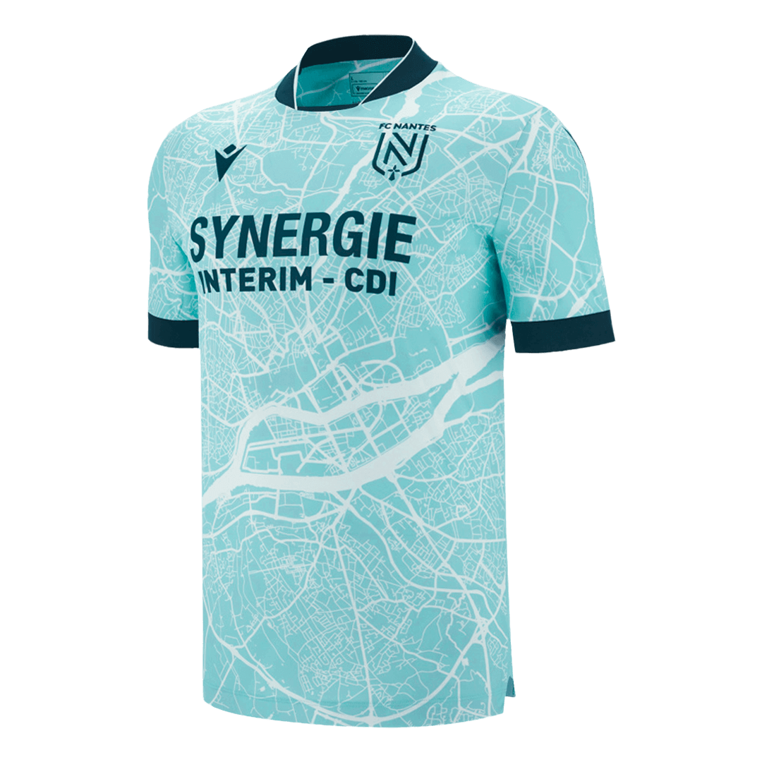 FC Nantes Extérieur Maillot 2025/26 Bleu Grande Taille